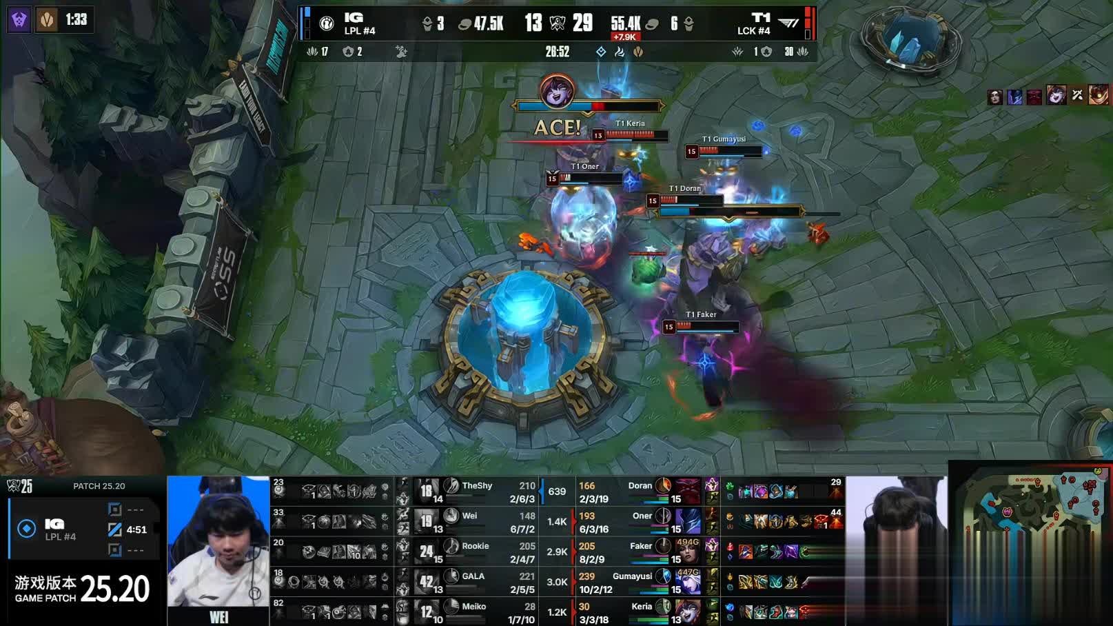 中单阿卡丽, 灭后, 辅助都来到